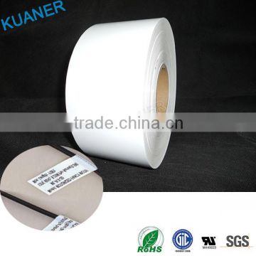 Blank jumpo roll self adhesive labels in printing / for Barcode printer machine