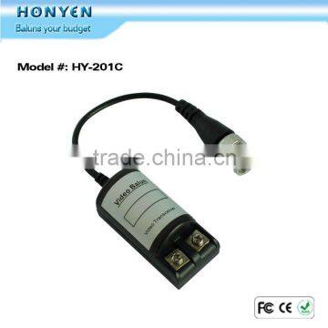 1 CH passive video balun with built-in transient suppression protection HY-201CP