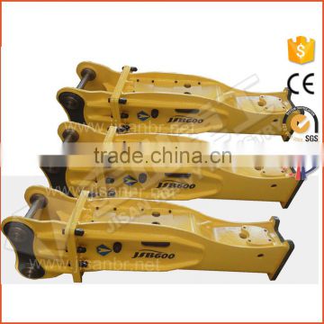 With 75mm chisel hydraulic rock breaker hammer for all kinds of excavators