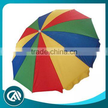 Large size Different kinds of rainbow color umbrella wholesale