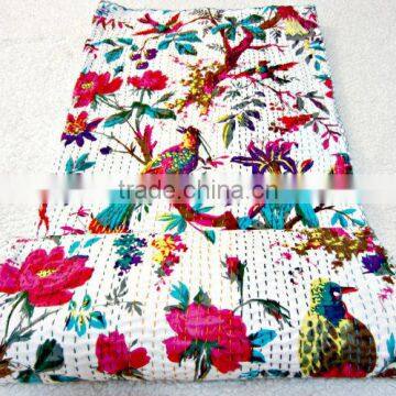 Traditional Cotton Kantha Quilts