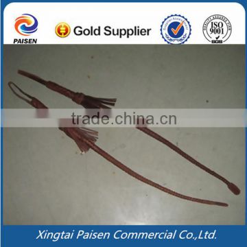 OEM service horse riding cow BULL leather whip for play game