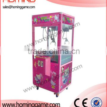 Hot sale crane game machine,pink toy machine/Arcade toy story crane machine