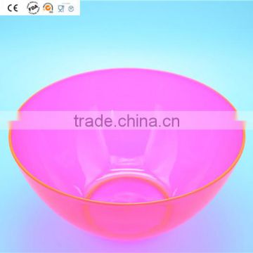 4QT plastic round serving bowl
