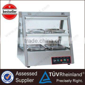 Hotel Kitchen Equipment 2/4 Layer Showcase Cabinet Hot food warmer