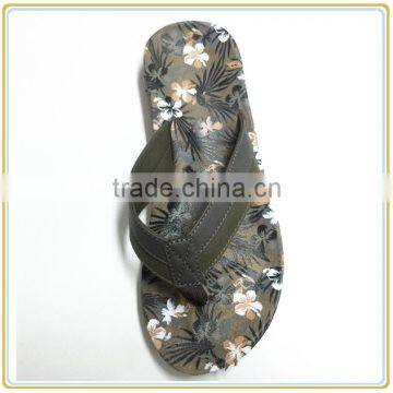 Wholesale Promotional fashion casual eva flower flip flops