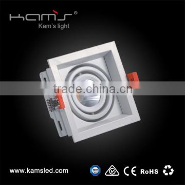 Factory price led downlight best selling for wholesales recessed grille down light