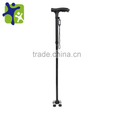 Intelligent illuminated crutches.cane aluminum telescopic