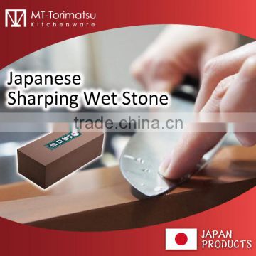 NANIWA Knife Sharpening Tool " AKAMONZEN Wet Sharp Stone " Series