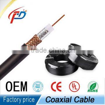 High quality BENTAF RG11 with messenger CCTV cable 75ohm/50ohm with CCS/BC