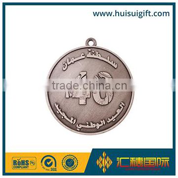 high quality wholesale custom football custom metal medal medallion