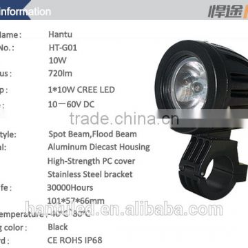 jeep truck round shape led worklight led work light 120v bumper external spot beam work light