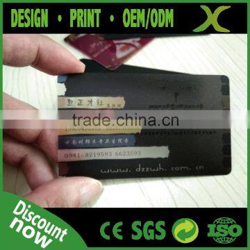 Free Design~~!! Best Material Plastic transparent card printing