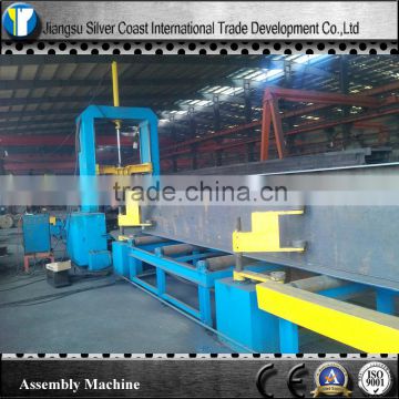 H beam assembly machine with welder