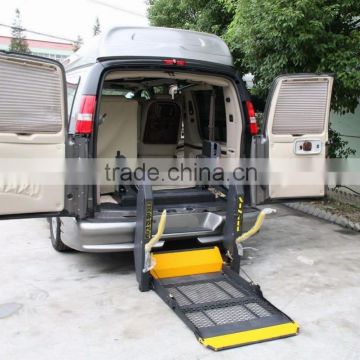 WL-D Hydraulic wheelchair lift for van for disabled with CE certificate loading capacity is 350KG