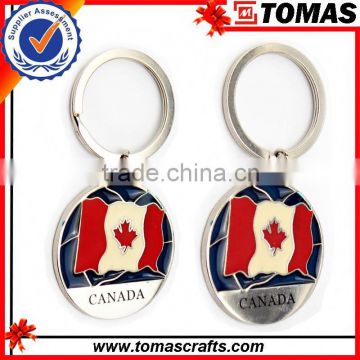 Personalized custom canada souvenir keychain