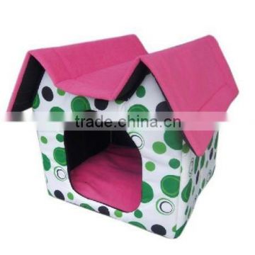 soft dog colourful sugar house pet plush house, pet plush house, plush pet home