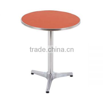 MDF aluminum bistro table bar table