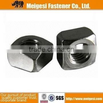 DIN557 Zinc Plated Nuts Stainless Steel Nuts Square Nuts