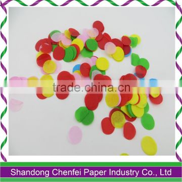 Colorful Round Confetti Theme Party Decoration