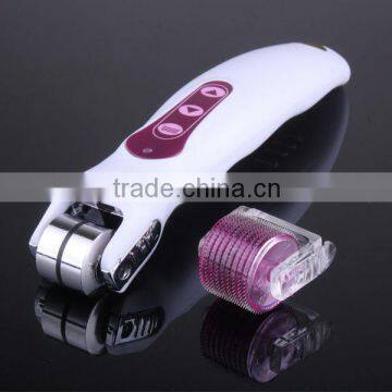 CE marked derma roller Vibration+LED Bio meso roller machine