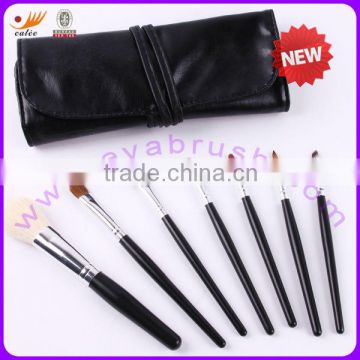 7pcs cheap cosmetic tool oem makeup brush set