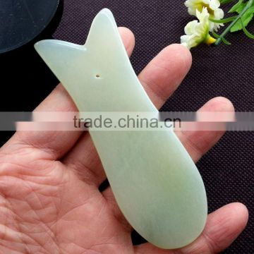 natural jade stone gua sha massager