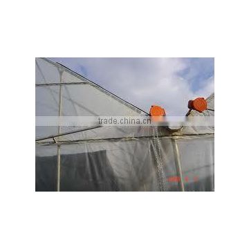 Greenhouse high side poly flim roller