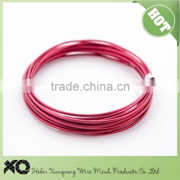 anodized colored aluminum wire