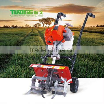 Agricultural farm machinery hand power walking tiller 52cc