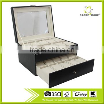 Best Prices Latest watch case with mirrow watch display box
