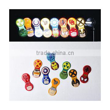 reflective pvc magnet clip for bags