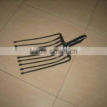 1001019 9tines weld or forging railway mineral forks