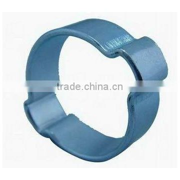 Zinc Plated Types Of Double Ear Hose Clamp