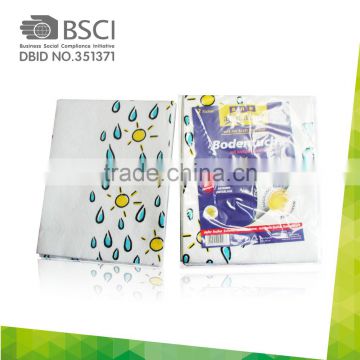 printed dish nonwoven wipe/all purpose clean wipe spunlace nonwoven disposable viscose cleaning wipes