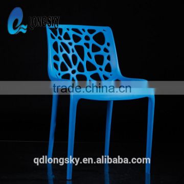 LS-4020B Cheap Outdoor Plastic Garden Chair stacking leisure Chair Plastic Patio Chair