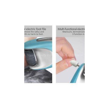 6 in 1 professional USB rechargeable manicure set nail,foot callus remover. electric callus remover