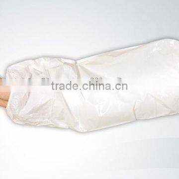 Plastic protective arm Sleeve cover with elastic ISO/CE/FDA Certified