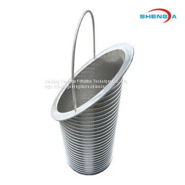 Corrosion Resistant Monel 400 Sea Water Filter Element