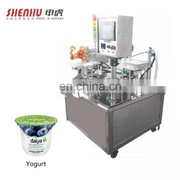 Automatic high speed rotary ice cream cup filling machine