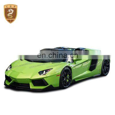 Vors Style Carbon Fiber Lip Side Skirts Body Kits For Lambo Aventador LP700 BodyKit