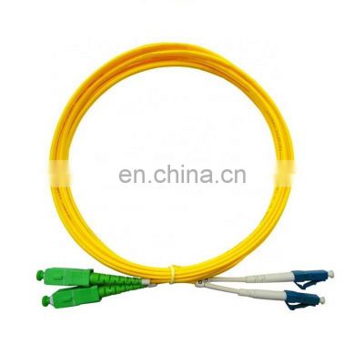 3m sc-lc duplex fiber patch cord  lc sc fiber optic patch cord