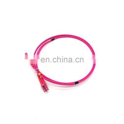 fiber optic equipment lc om4 2.0mm pvc low insertion loss high return loss jumper/patch cord cable optical om3 patchcord