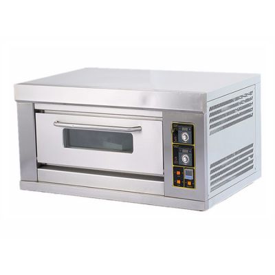 1 deck 1 trays commercial kitchen gas oven bakery machine equipment baking oven bread cake deck oven