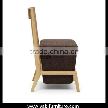 AC-144 Japanese Style Oak Wood Lounge Chair