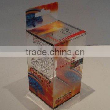 PP Printed Transparent Gift Packaging Box Plastic