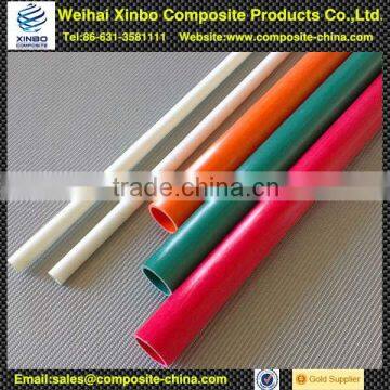 Colourful Epoxy resin fiberglass tube with high strength