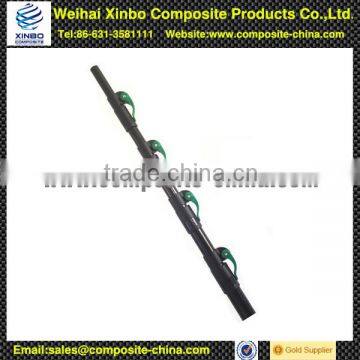 High safety insulated fiberglass telescopic mast with high strength