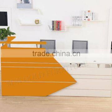 New design office reception desk/used reception desk/front office desk (SZ-RTB012-2)