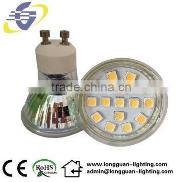 hot sell GU10 15SMD 5050 3W led spotlight GU10 3W